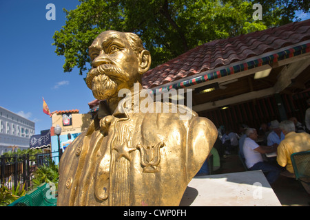 MAXIMO GOMEZ BÜSTE DOMINO PARK CALLE OCHO LITTLE HAVANNA MIAMI FLORIDA USA Stockfoto