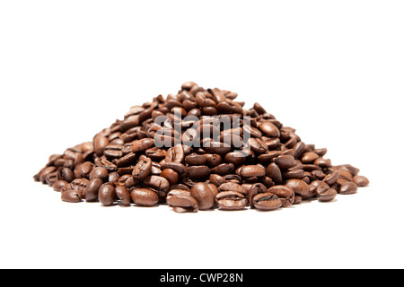 Ein Pfund gut gerösteten Arabica-Kaffeebohnen Stockfoto