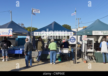 Albany Farmers Market, in der historischen großen südlichen Stadt von Albany, Western Australia Stockfoto