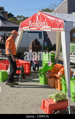 Albany Farmers Market, in der historischen großen südlichen Stadt von Albany, Western Australia Stockfoto