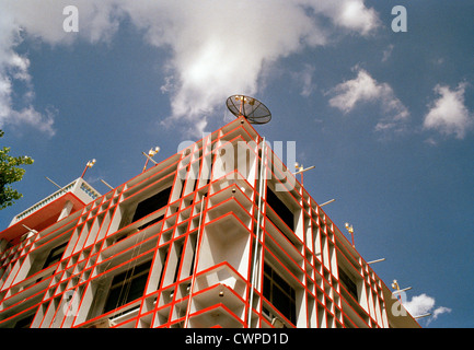 Moderne Architektur in Bangkok, Thailand in Fernost Südostasien. Gebäude Reisen Stockfoto