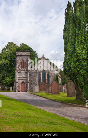 Gebäude, Kirche, Corsock, Dumfriesshire, Schottland Stockfoto