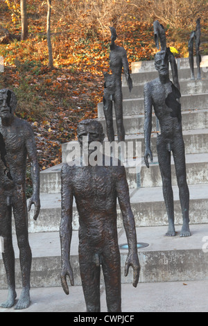 Denkmal für die Opfer des Kommunismus, Prag, Tschechische Republik Stockfoto