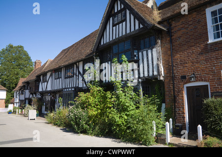 Chilham Kent England historische Periode befindet sich auf dem Platz des historischen Dorfes Stockfoto