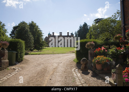 Chilham Schloß Kent England herrliche Altbau in diesem historischen unberührte englischen Dorf Stockfoto