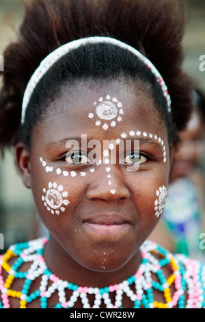 Porträt der Xhosa Kind Südafrika Stockfoto