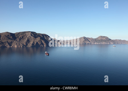 Ansicht der Küste in der Nähe von Cartagena, Spanien Stockfoto