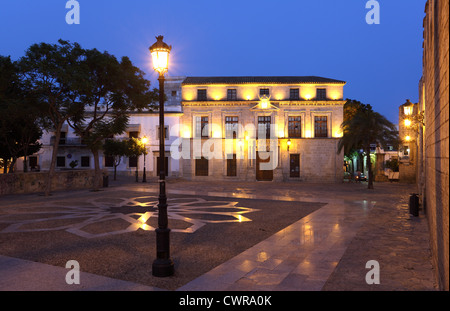 Schloss von San Marcos Platz in El Puerto De Santa Maria, Spanien Stockfoto