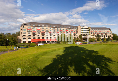 Celtic Manor Resort, Heimat des 2010 Rydercup wo Europa schlagen, Newport, Wales, UK, USA. Stockfoto