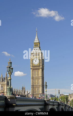 Big Ben und die Houses of Parlament London England Stockfoto