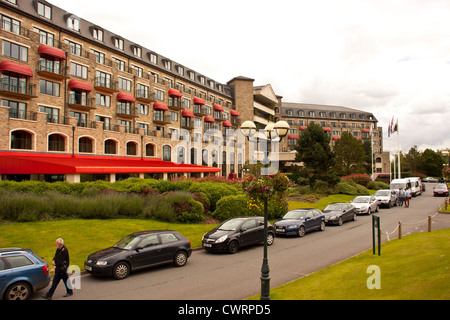 Celtic Manor Resort, Heimat des 2010 Rydercup wo Europa schlagen, Newport, Wales, UK, USA. Stockfoto