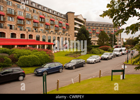 Celtic Manor Resort, Heimat des 2010 Rydercup wo Europa schlagen, Newport, Wales, UK, USA. Stockfoto