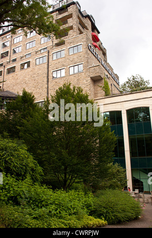 Celtic Manor Resort, Heimat des 2010 Rydercup wo Europa schlagen, Newport, Wales, UK, USA. Stockfoto