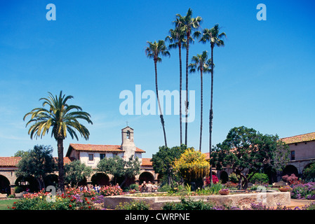 Mission San Juan Capistrano, Kalifornien, USA - Historic Landmark gegründet 1776 Stockfoto