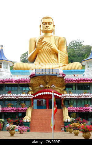 Die goldenen Tempel von Dambulla, Sri Lanka Stockfoto