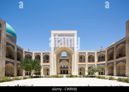 Mir-i arabischen Madrasa, Buchara, Usbekistan Stockfoto