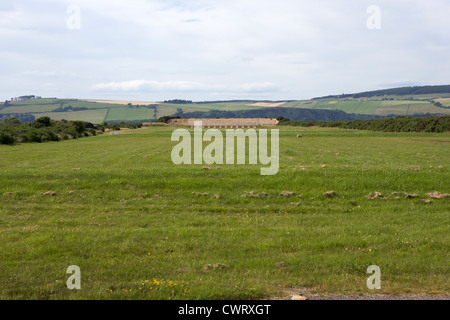 britische militärische brennen reichen Fort George Hochland Schottland, Vereinigtes Königreich Stockfoto