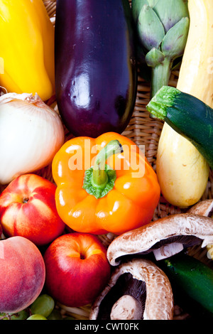Obst und Gemüse. Stockfoto