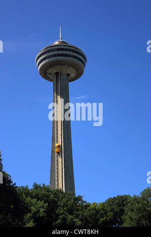 Kanada, Ontario, Skylon, Turm, Niagara, fällt Stockfoto