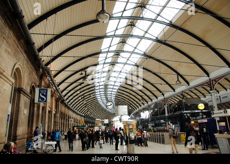 Newcastle Central Station Stockfoto