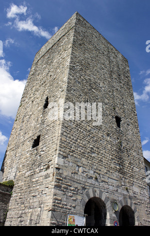 Italien, Lombardei, Comer See, Porta Torre Stockfoto