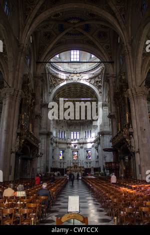 Italien, Lombardei, Comer See, der Dom, Innenansicht Stockfoto
