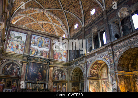 Italien, Lombardei, Mailand, San Maurizio Kirche innen Stockfoto