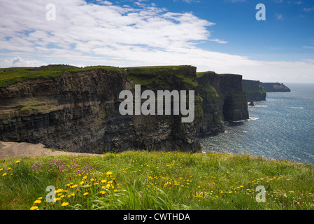 Klippen von Mohar, County Clare, Republik Irland. Stockfoto