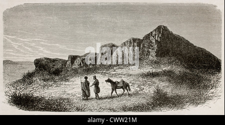 Alte Ansicht Ctesiphon, Irak Stockfoto