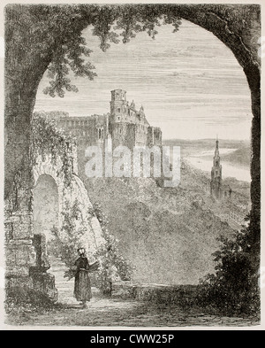 Heidelberger Schloss Stockfoto