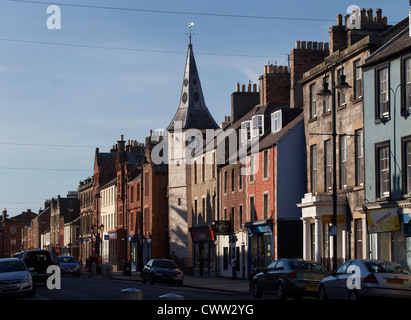 Dunbar Stadthaus (mit Turm), Dunbar, Ostküste Lothian, Schottland. Stockfoto