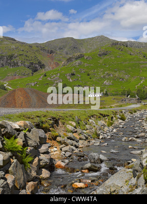 Coppermines Valley im Sommer in der Nähe von Coniston Cumbria Lake District National Park England Vereinigtes Königreich GB Großbritannien Stockfoto