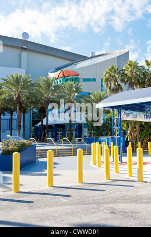 Eintritt zum Tropicana Field Stadium in St. Petersburg, Florida Stockfoto