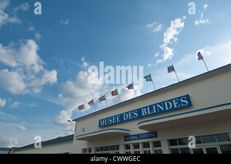 Musee des Blindes, das Panzermuseum in Saumur, Loire-Tal, Frankreich. Stockfoto