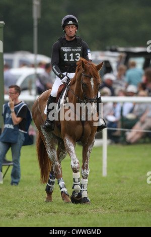 Burghley Horse Trials 2012 Stamford, Lincolnshire. Oliver Townsend auf Armada Stockfoto