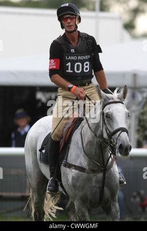 Burghley Horse Trials 2012 Stamford, Lincolnshire. Andrew Nicholson auf Avebury Stockfoto