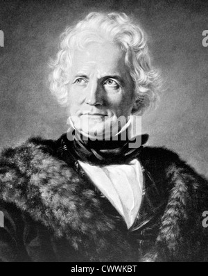 Christian (1777-1857) auf antiken Druck aus dem Jahr 1898. Deutscher Bildhauer. Stockfoto