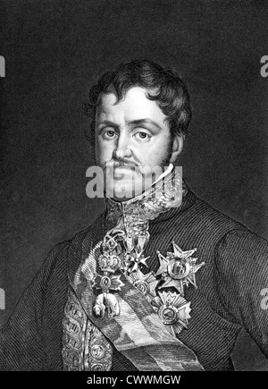 Infante Carlos, Graf von Molina (1788-1855) auf Kupferstich aus dem Jahr 1859. Sohn von König Karl IV. von Spanien. Stockfoto