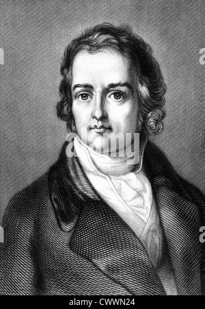 Jean-Antoine Chaptal (1756-1832) auf Kupferstich aus dem Jahr 1859. Französischer Chemiker und Politiker. Stockfoto