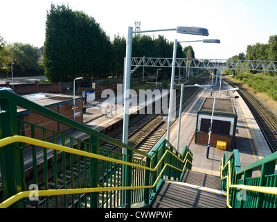 Bahnhof in Sandbach Cheshire UK Stockfoto