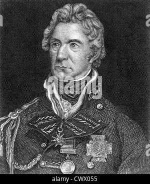 Sir Thomas Munro, 1. Baronet (1761-1827) auf Kupferstich aus dem Jahr 1859. Schottischer Soldat und Kolonialbeamter. Stockfoto