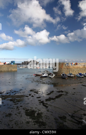 Hafen von St Peter Port, Guernsey, Channel Islands Stockfoto