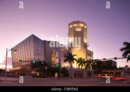 ARSHT CENTER UND SANFORD UND DOLORES ZIFF BALLET OPERNHAUS BISCAYNE BOULEVARD MIAMI FLORIDA USA Stockfoto