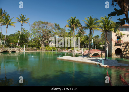 VENETIAN POOL SCHWIMMBAD CORAL GABLES MIAMI FLORIDA USA Stockfoto