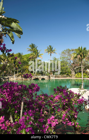 VENETIAN POOL SCHWIMMBAD CORAL GABLES MIAMI FLORIDA USA Stockfoto