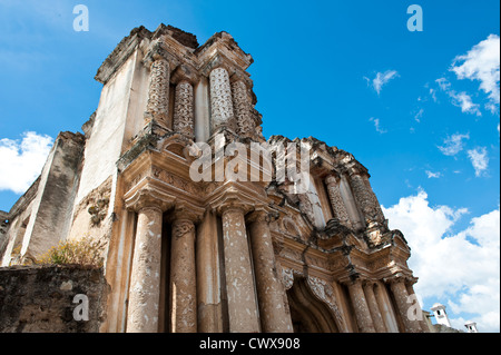 Iglesia El Carmen, Carmen Kirche, Antigua, Guatemala, UNESCO-Weltkulturerbe. Stockfoto