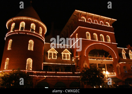 Historische Georgien Prospektabbildung Windsor Hotel Americus ga Stockfoto