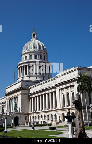 Die atemberaubende El Capitolio in Havanna Gebäude ist ein wunderbares Wahrzeichen. Stockfoto