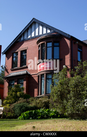 BBC Cymru Wales Studios im Bryn Meirion, Bangor, Nordwales Stockfoto