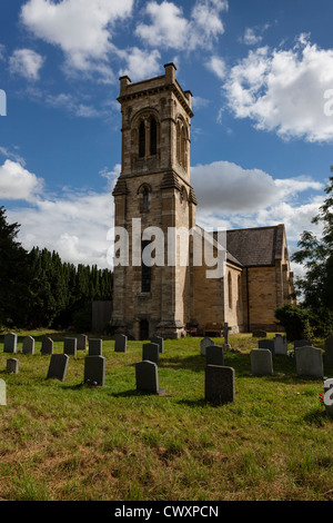 Der Parish Church of Saint Luke, in das Dorf Clifford, in der Nähe von Boston Spa. St Lukes wurde im Jahre 1842 eingeweiht. Stockfoto